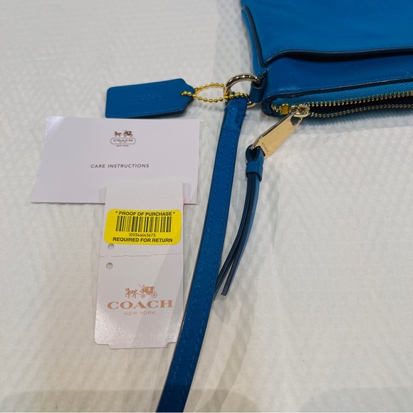 Coach Crossbody Handbag | Teal | Litea 52638 - Picture 8 of 13